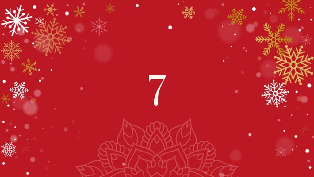 Tür 7 vom Yoga Adventkalender