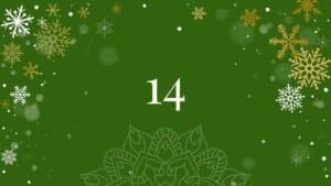 Tür 14 vom Yoga Adventkalender