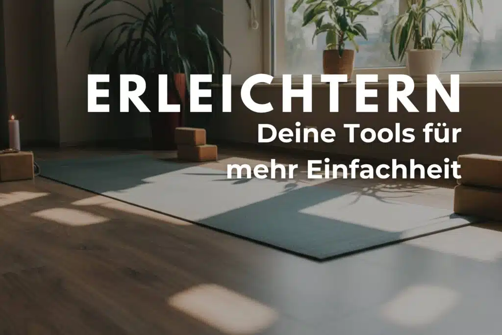 Yoga Hilfsmittel zuhause einsetzen